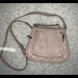 Taupe crossbody